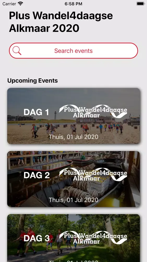 Plus Wandel4daagse Alkmaar স্ক্রিনশট