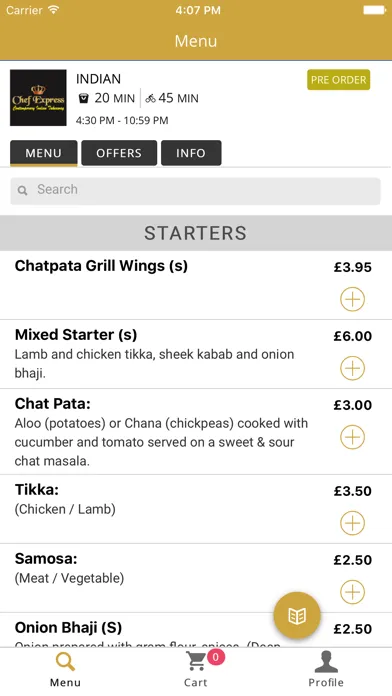 Chef Express Screenshots