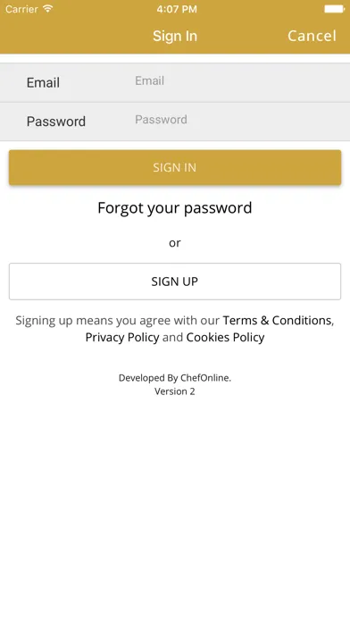 Chef Express Screenshots