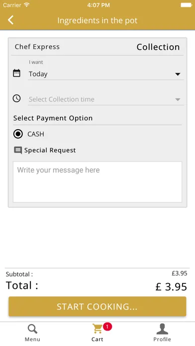 Chef Express Screenshots