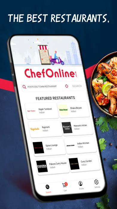 ChefOnline - Online Takeaways Screenshots