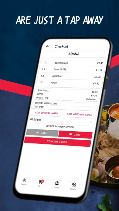 ChefOnline - Online Takeaways Screenshots