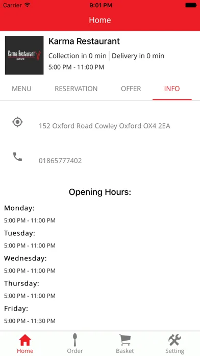 Karma Restaurant স্ক্রিনশট