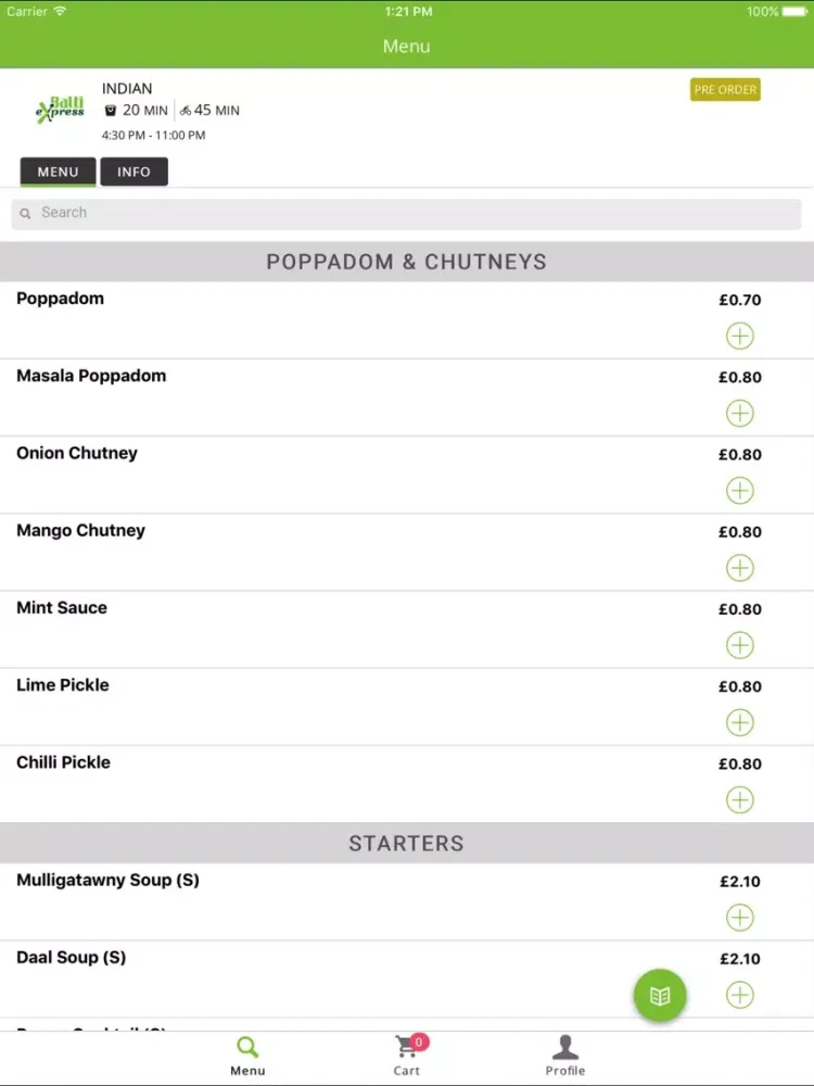 Balti Express iPad 應用截圖
