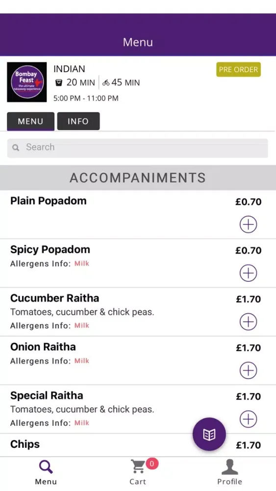 Bombay Feast Screenshots