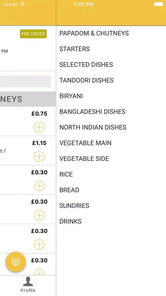 Britannia Spice Takeaway স্ক্রিনশট