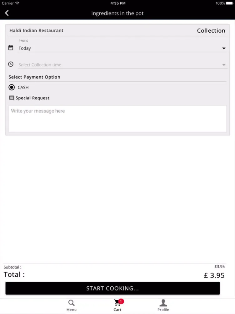 Haldi iPad  سکرین شاٹس