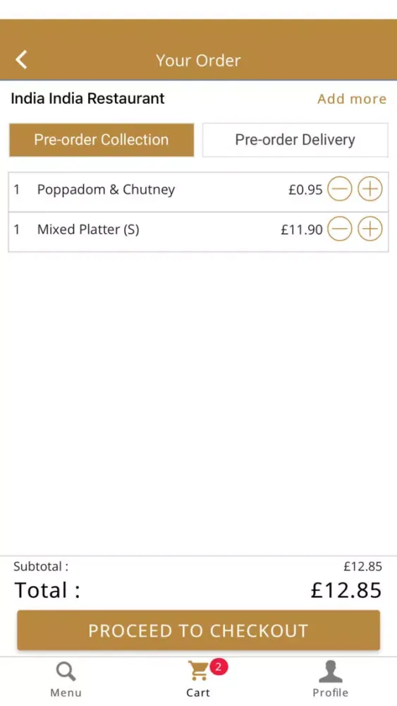 India India Restaurant স্ক্রিনশট
