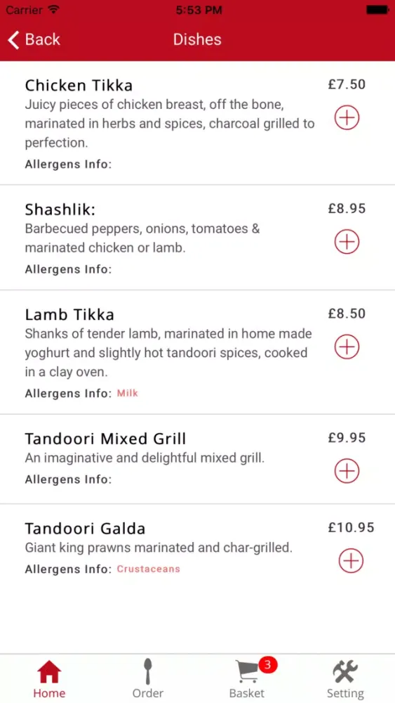 Jaipur Spice Takeaway應用截圖