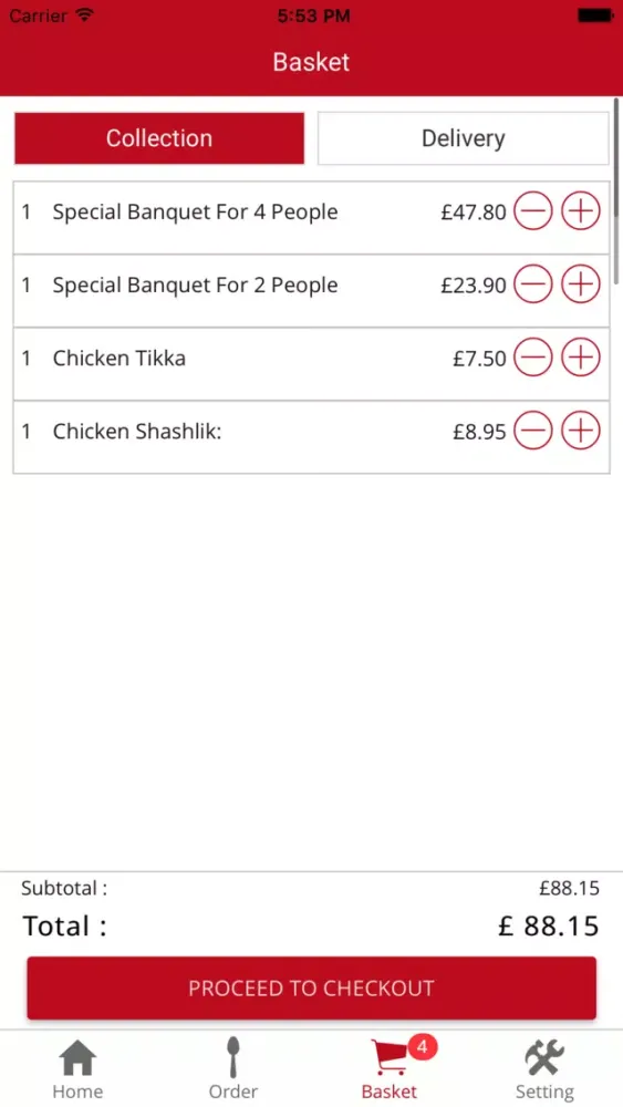 Jaipur Spice Takeaway應用截圖