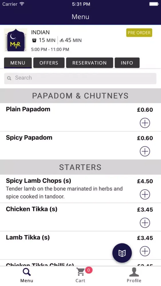 Capturas de pantalla de Moonlight Tandoori