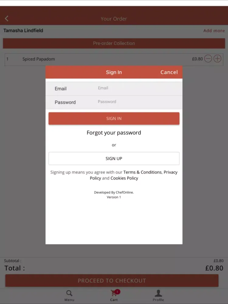 Screenshot di Tamasha Lindfield iPad 