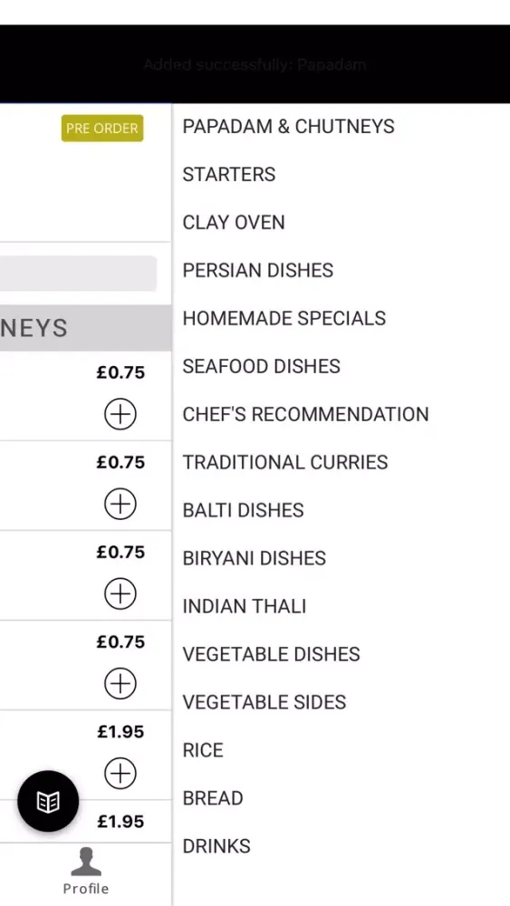 Capturas de pantalla de The Garlic Indian Takeout