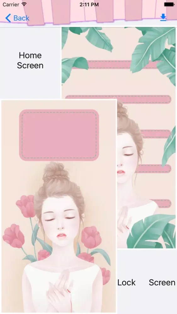 Cute Theme - Wallpapers & Backgrounds應用截圖