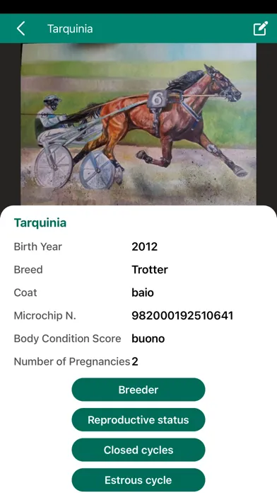 EquiBreedVet Ekran Görüntüleri