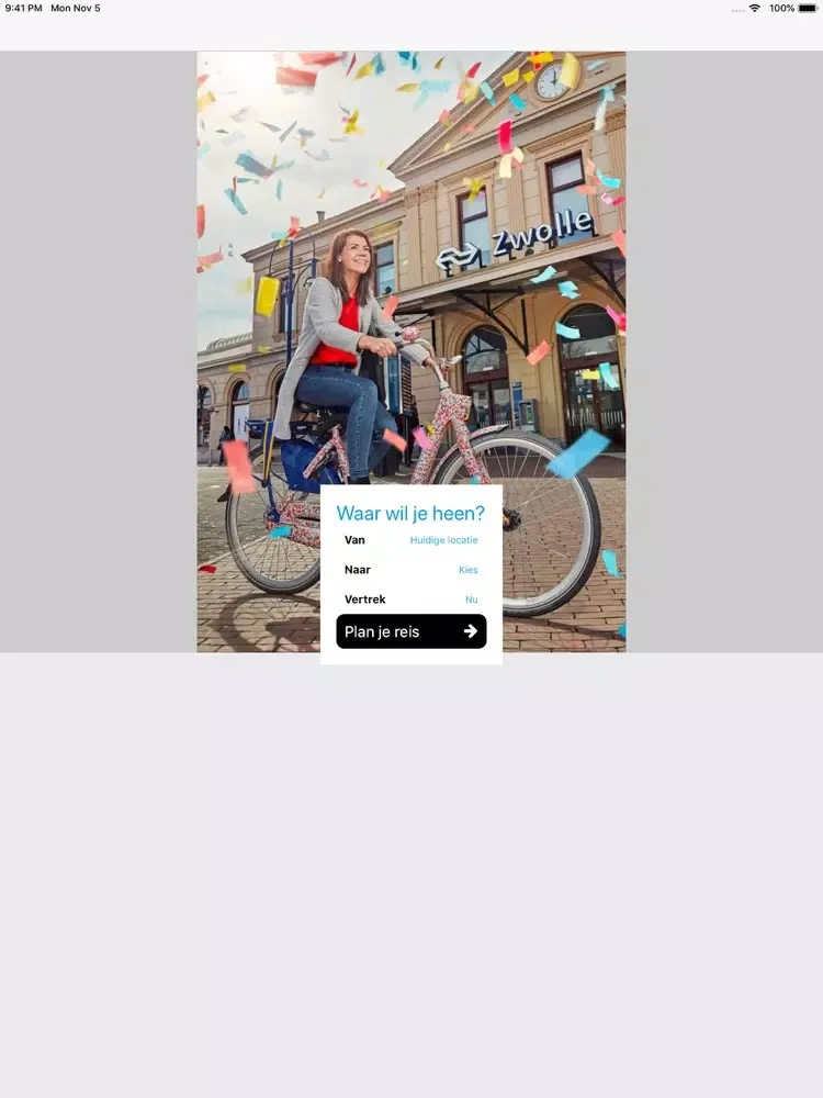 OV-Fiets App iPad  سکرین شاٹس