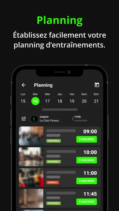 Capturas de pantalla de Le Club Fitness