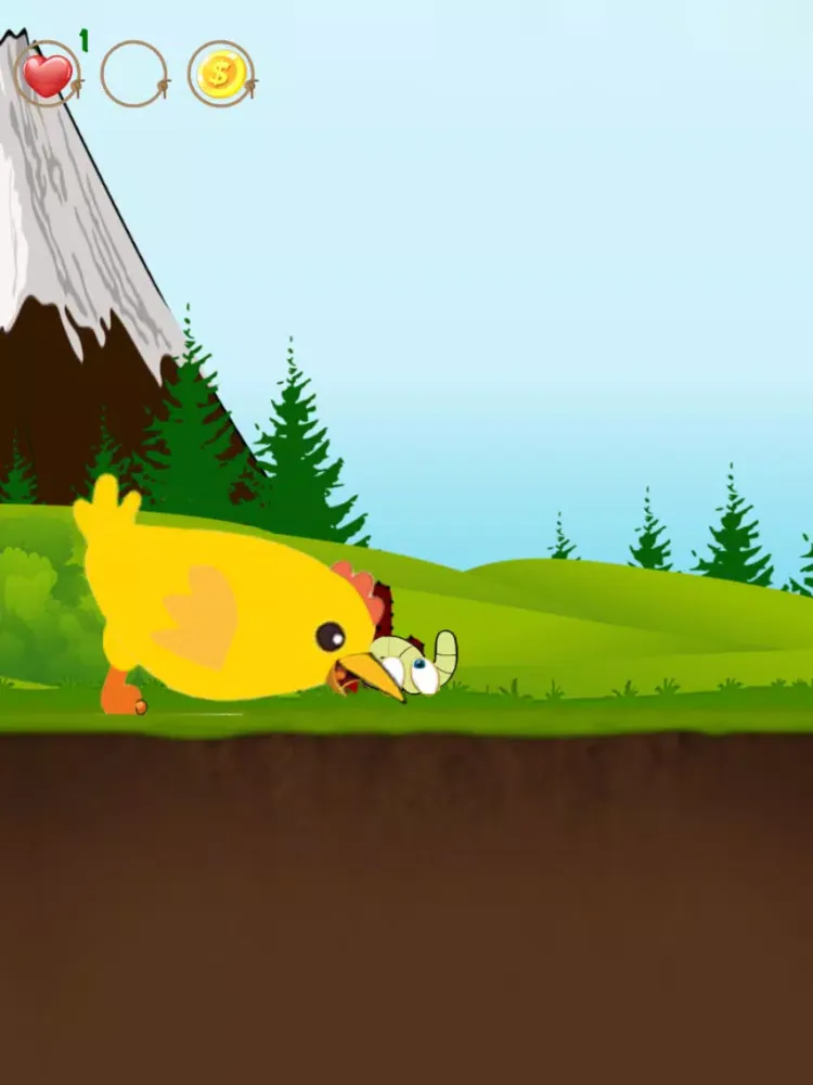Tangkapan skrin worm BOY iPad 