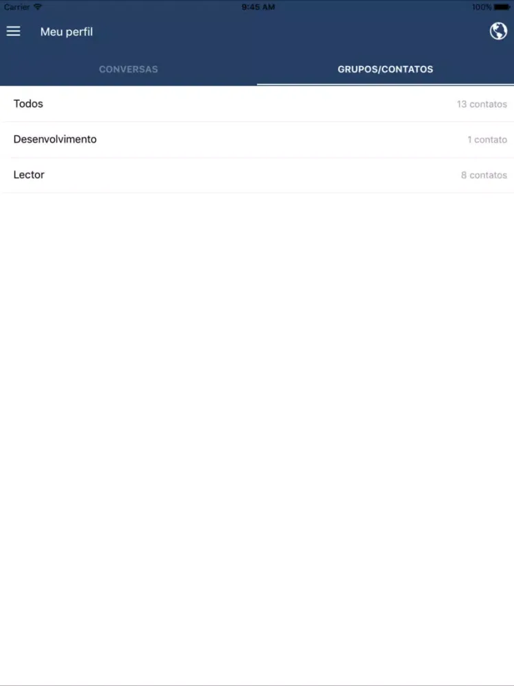 Lector Live Messenger iPad  Ekran Görüntüleri