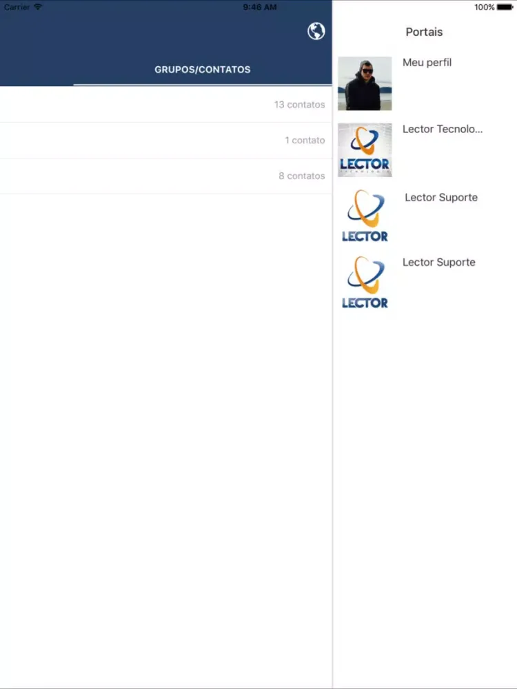 Lector Live Messenger iPad  Ekran Görüntüleri