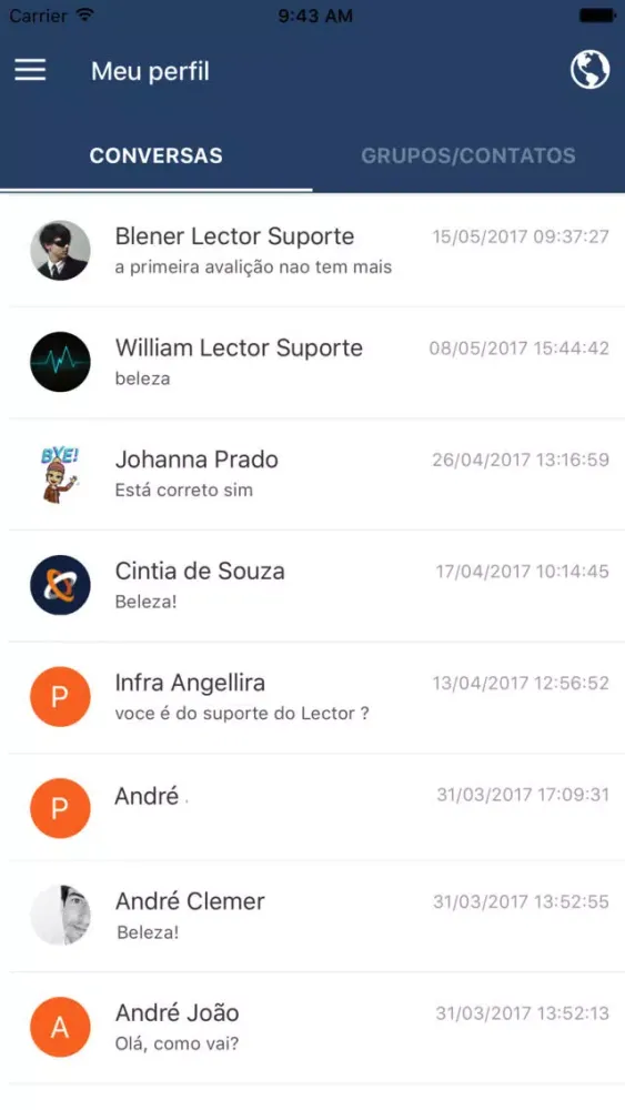 Lector Live Messenger Ekran Görüntüleri