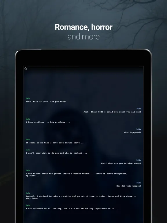 Capturas de tela do Storyline: Interactive Games iPad 