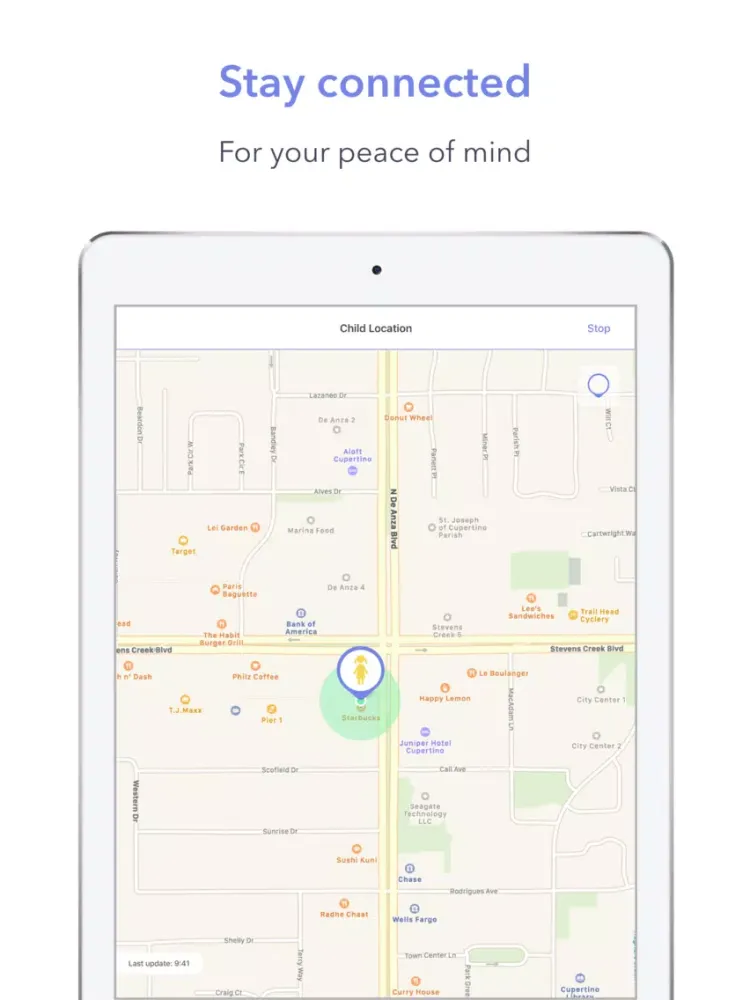 Tracking X: Baby Location iPad  سکرین شاٹس