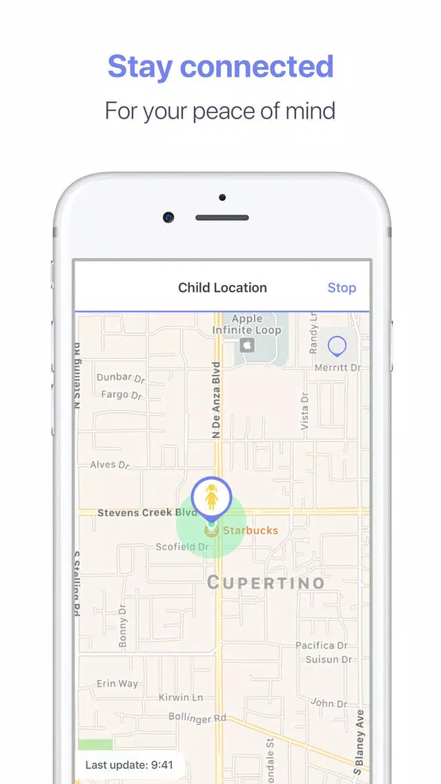 Tangkapan layar Tracking X: Baby Location