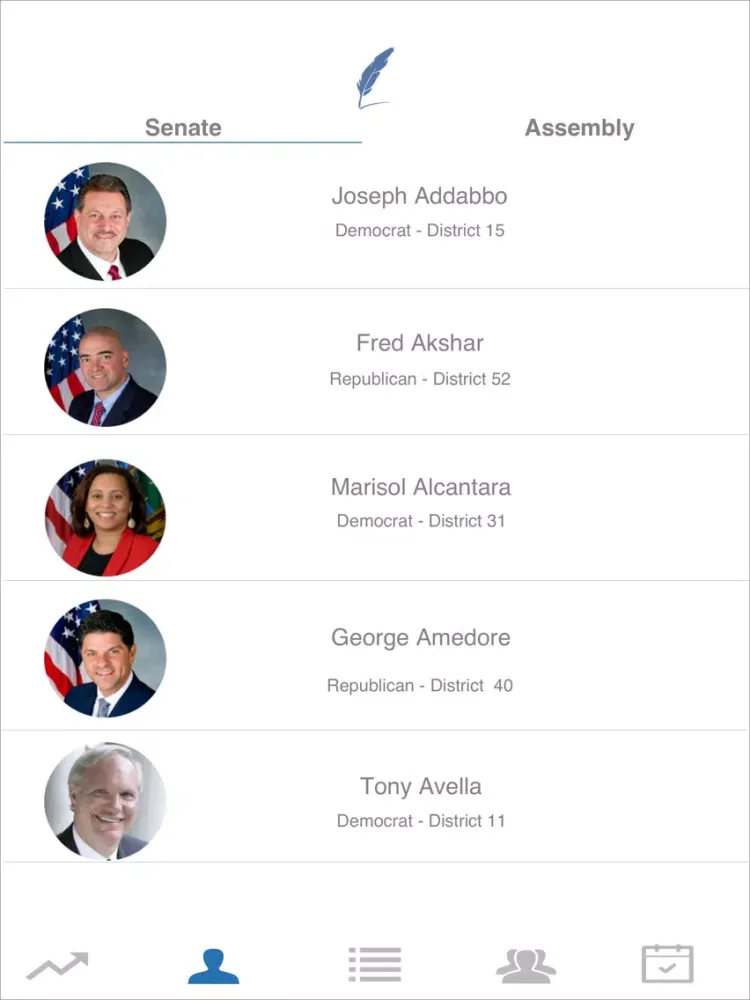 تصاویر Ledger - Legislative App iPad 