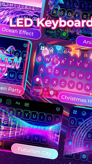 LED Keyboard - RGB Theme سکرین شاٹس