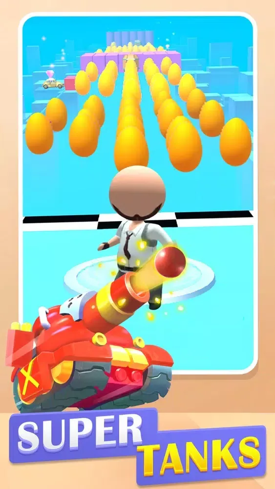 Tank Run Race 3D 스크린샷