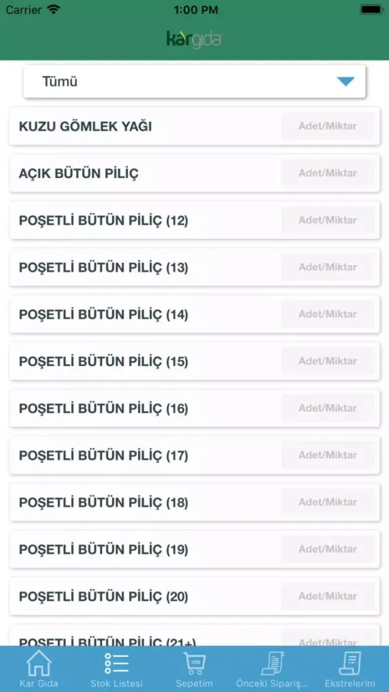 Kar Gıda应用截图