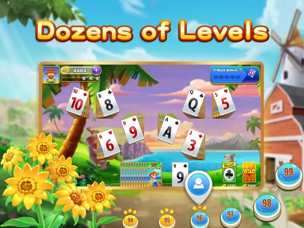 Tangkapan layar Harvest Solitaire iPad 