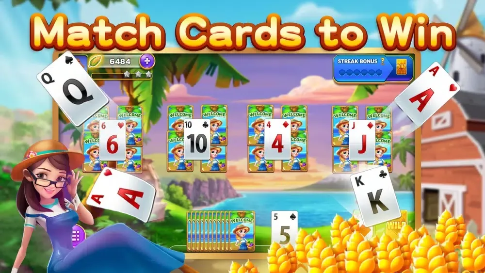 Tangkapan layar Harvest Solitaire