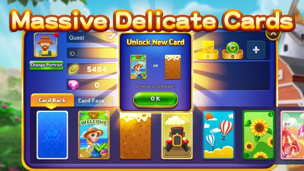 Tangkapan layar Harvest Solitaire