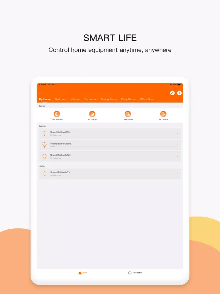 Zrzuty ekranu LEDVANCE APM SMART+ Wi-Fi iPad 
