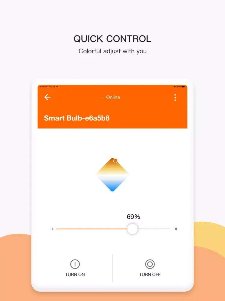 Zrzuty ekranu LEDVANCE APM SMART+ Wi-Fi iPad 
