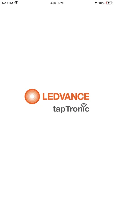 Capturas de pantalla de LEDVANCE tapTronic
