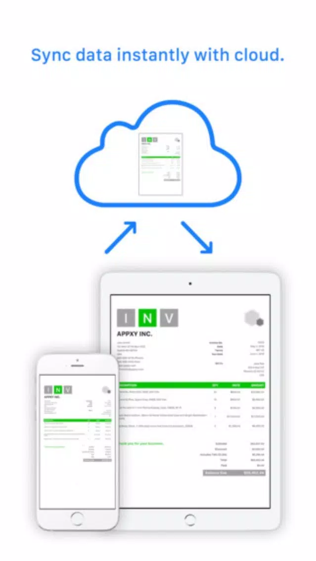 Invoice Go Pro - Invoice Maker & Estimate. Templates Bill on the go应用截图
