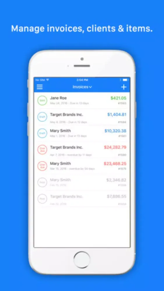 Invoice Go Pro - Invoice Maker & Estimate. Templates Bill on the go スクリーンショット