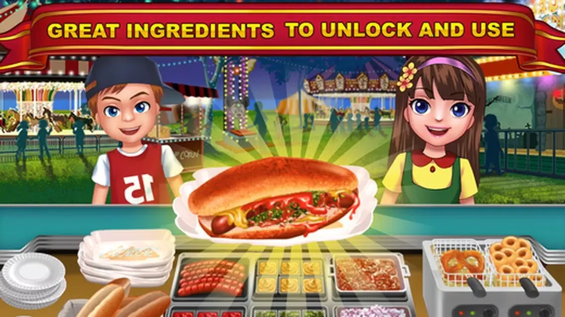 Burger Chef Mania - Crazy Cooking Restaurant Story应用截图