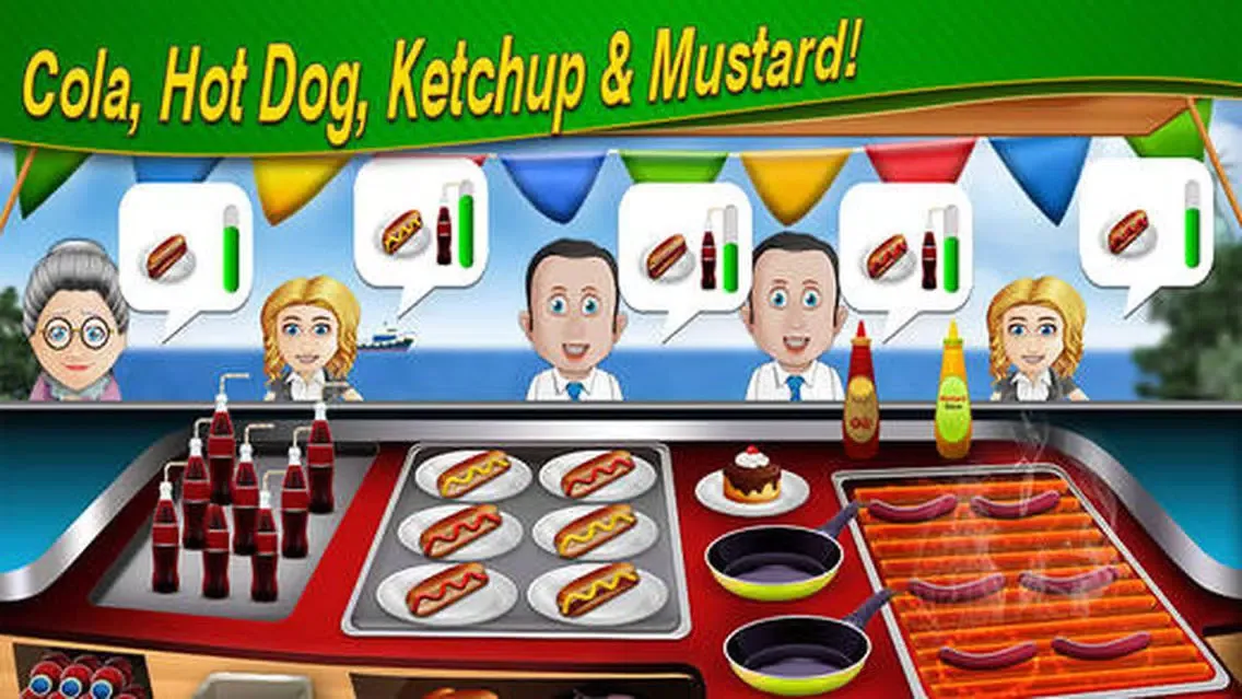 Burger Chef Mania - Crazy Cooking Restaurant Story应用截图