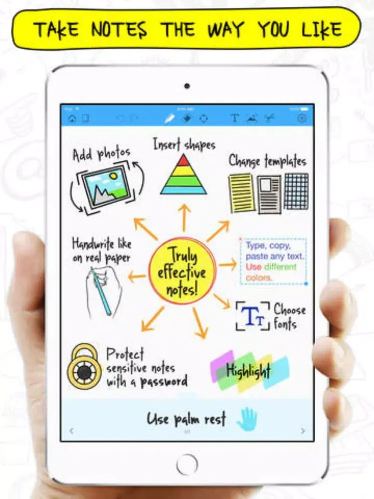 Notepad Pro - Annotate PDFs, Notes Taker iPad  Screenshots