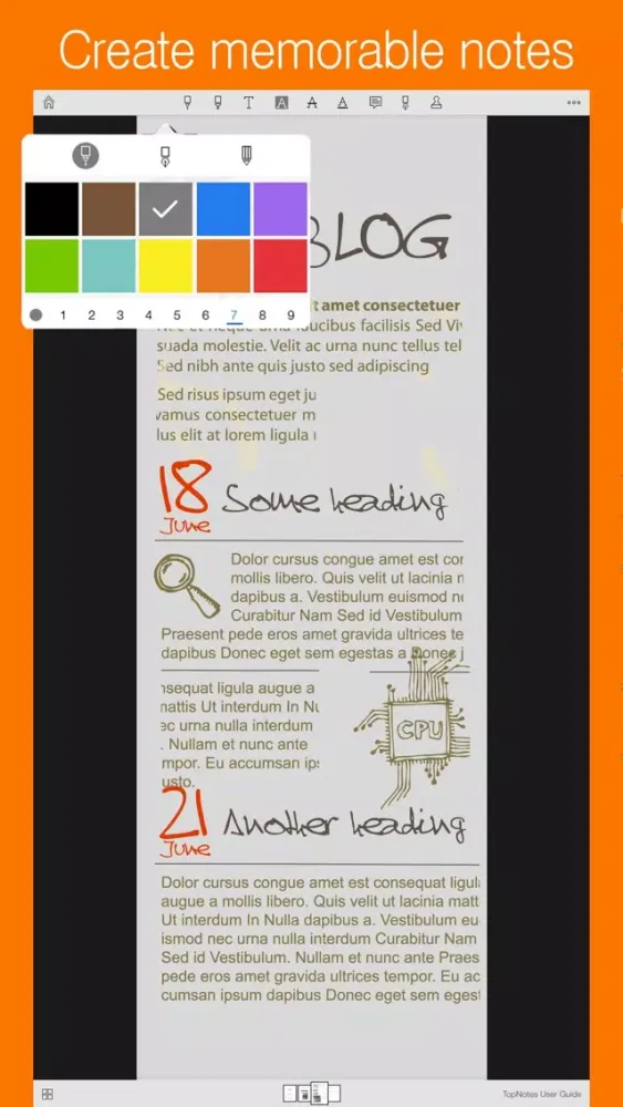 Notepad Pro - Annotate PDFs, Notes Taker Screenshots