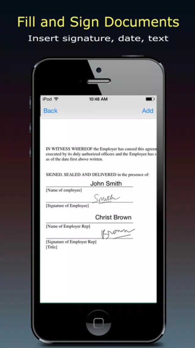 Tangkapan skrin PDF Sign - Signature Annotate