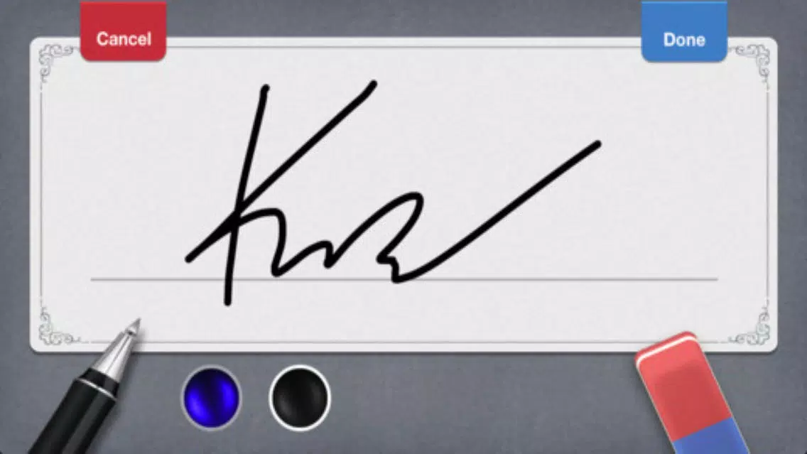 Tangkapan skrin PDF Sign - Signature Annotate
