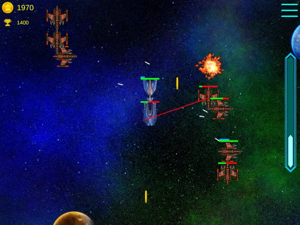 Ảnh chụp màn hình của Stellar Arena iPad 