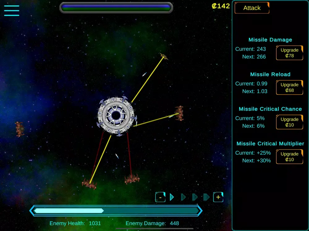 Stellar Starbase Defence iPad  スクリーンショット