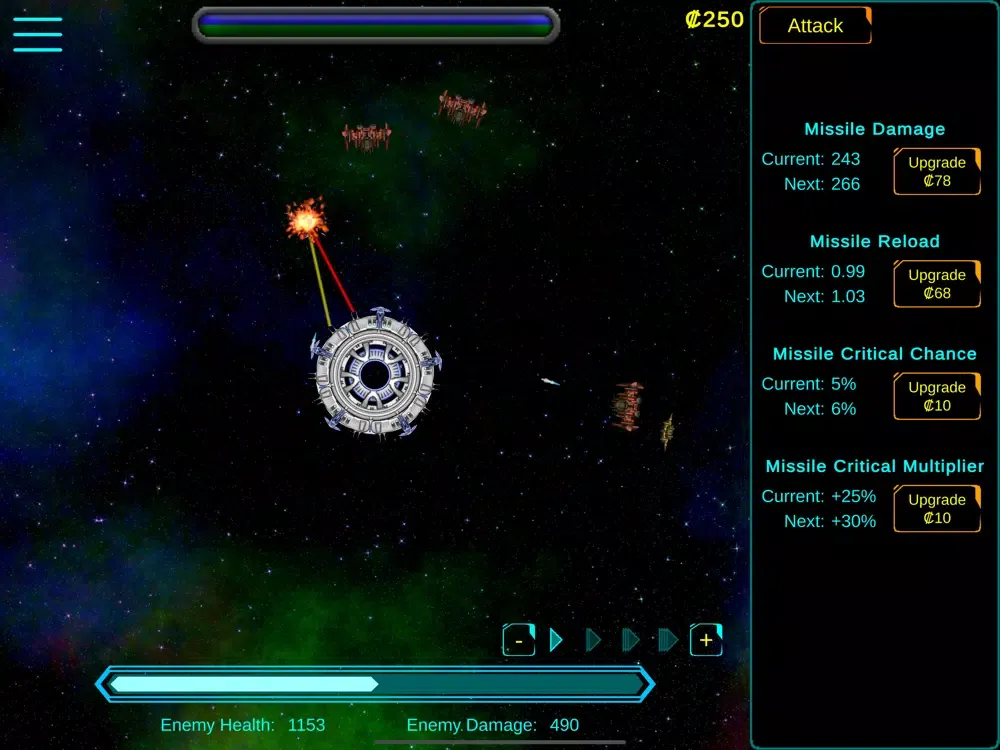 Stellar Starbase Defence iPad  スクリーンショット