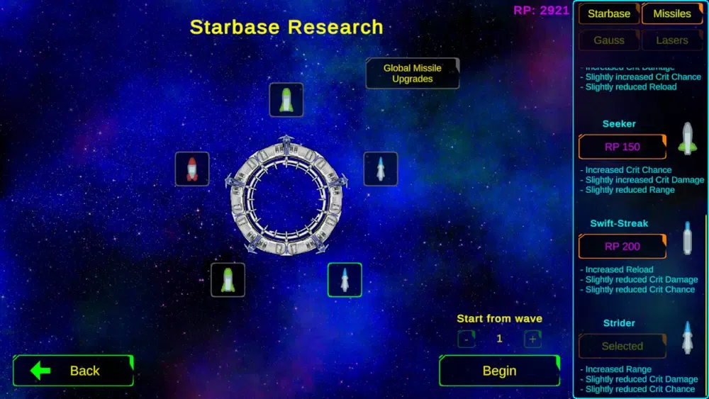 Stellar Starbase Defence スクリーンショット